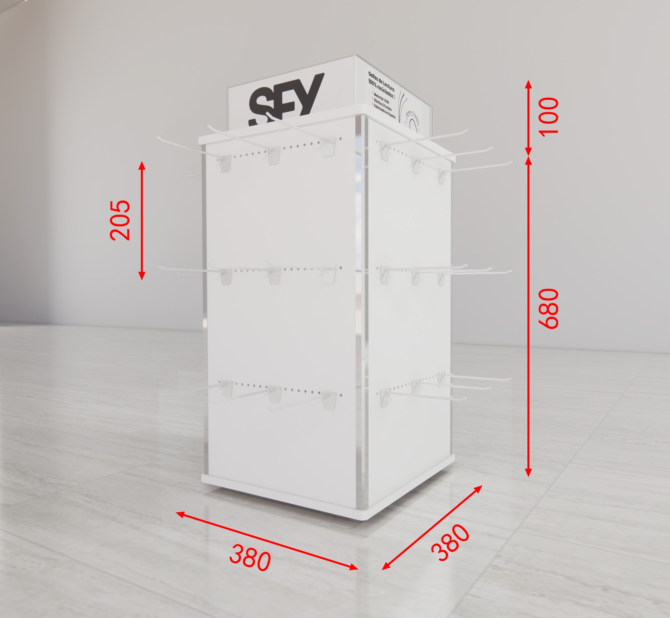 Presbyopia display stand jewelry display stand countertop