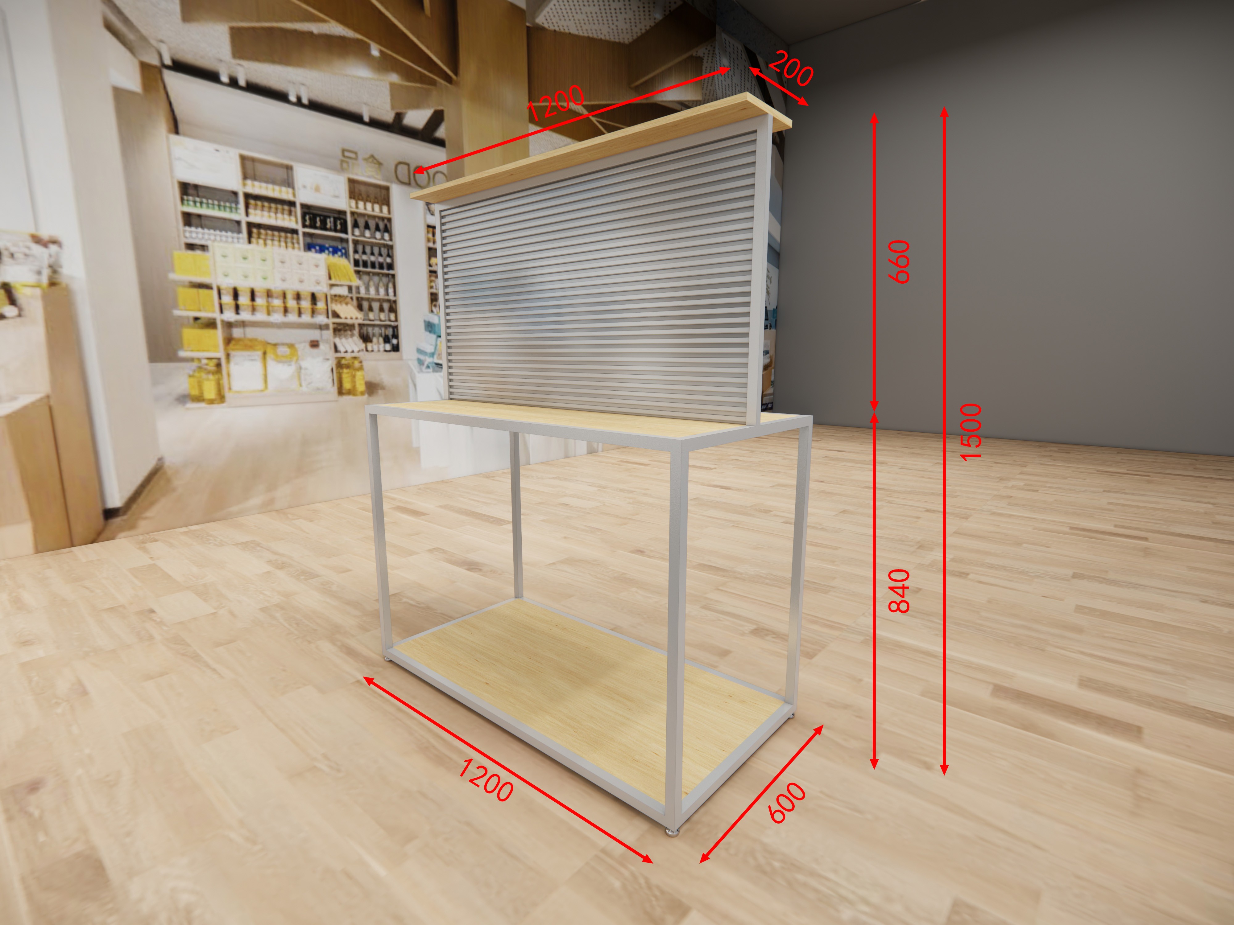 Metal display rack merchant super shelf shoe rack jewelry rack aluminum display rack
