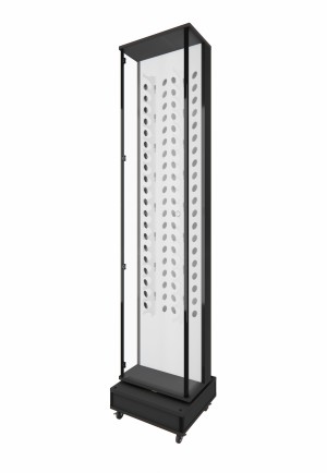 Floor display stand acrylic PVC stand high-grade single-sided column stand