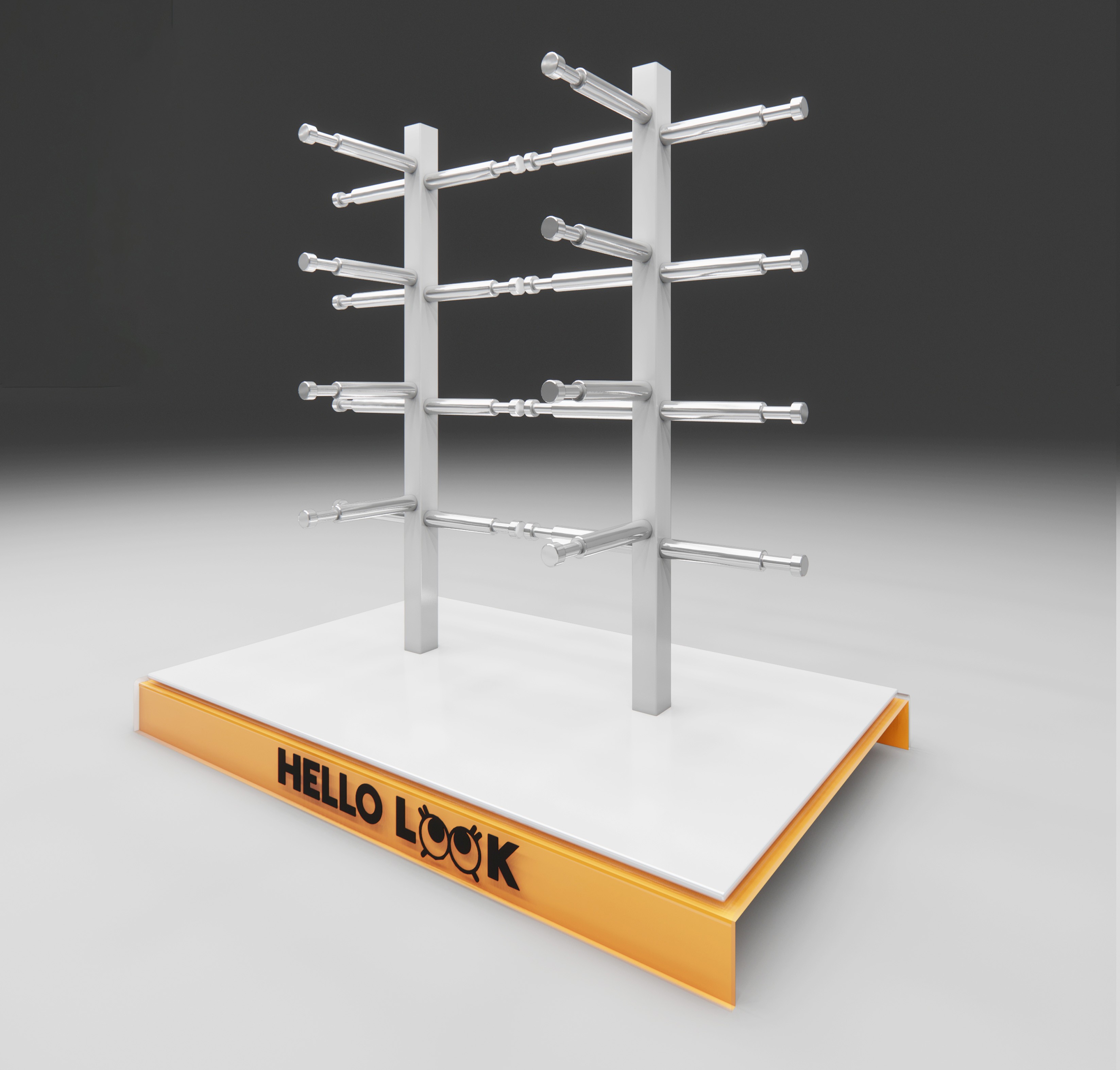 Desktop display stand Iron display stand boutique display stand